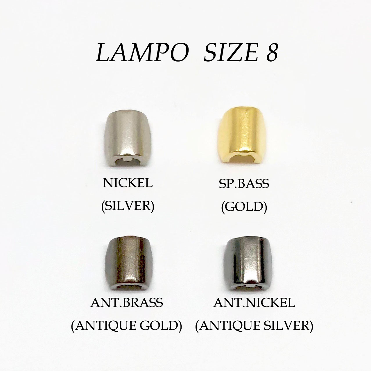183S Super LAMPO Zipper Top Stop Pour La Taille 8 Uniquement[Fermeture éclair] LAMPO(GIOVANNI LANFRANCHI SPA)