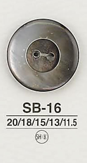 SB16 Bouton Coquille IRIS