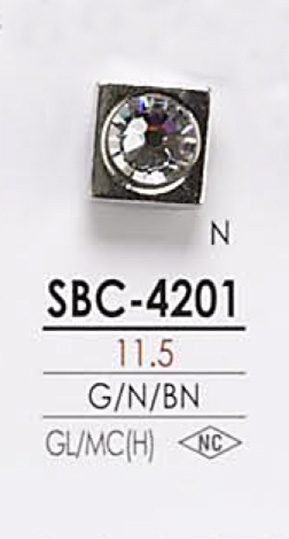 SBC4201 Bouton De Pierre De Cristal IRIS