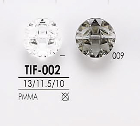 TIF002 Bouton Taille Diamant IRIS