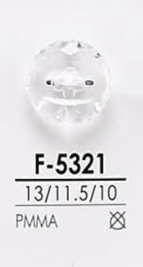 F5321 Bouton Taille Diamant IRIS