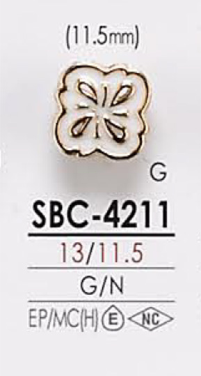 SBC4211 Bouton En Métal Pour La Teinture IRIS