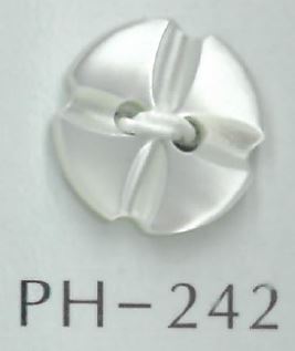 PH242 Bouton Coquille à 2 Trous Sakamoto Saji Shoten