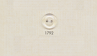 1792 DAIYA BUTTONS Bouton 2 Trous En Polyester Transparent DAIYA BUTTON