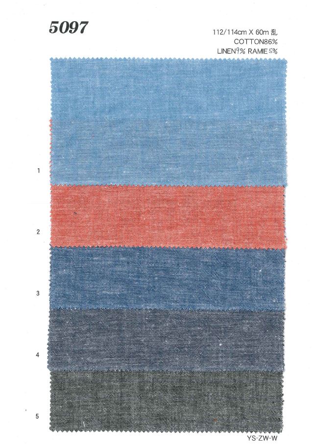 MU5097 Salopette En Lin[Fabrication De Textile] Ueyama Textile