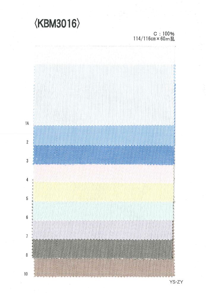 KBM3016 Royal Oxford Teint En Fil[Fabrication De Textile] Ueyama Textile