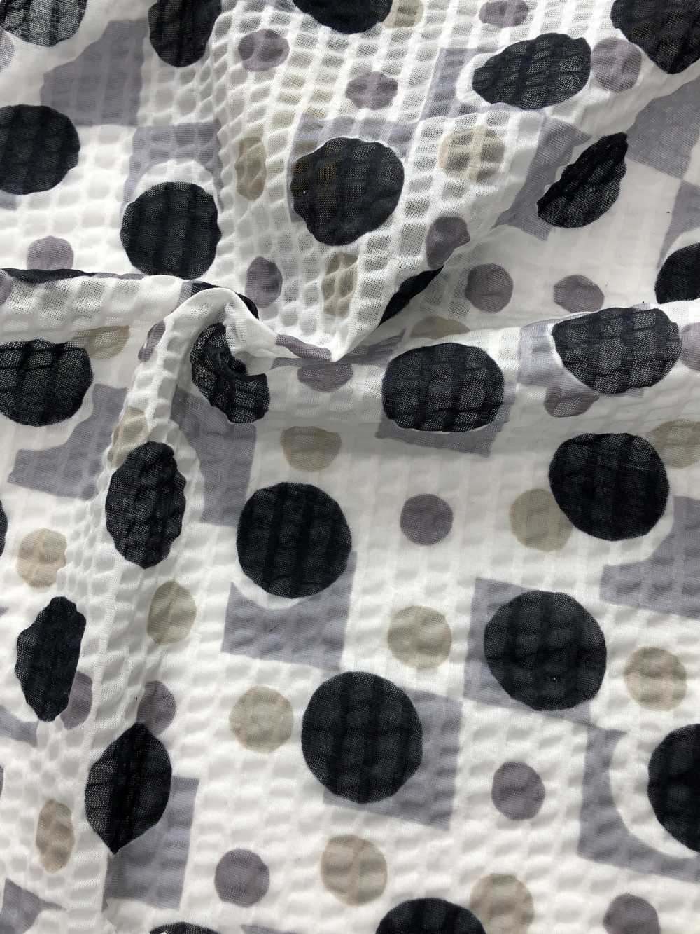 911102 60/1 Cotton Jersey Ripple Processing Luna[Fabrication De Textile] Gants