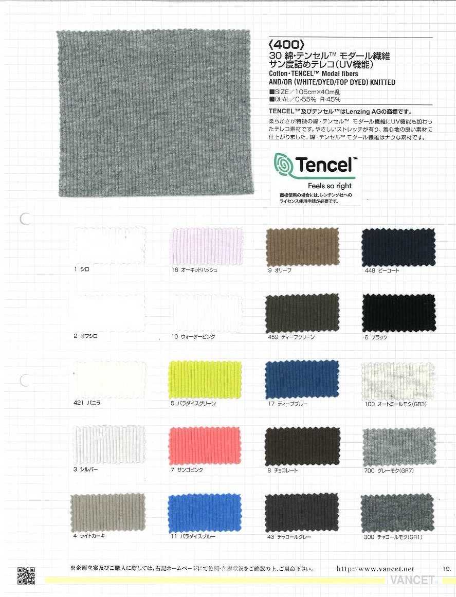 400 30 % Tereko (Fonction UV)[Fabrication De Textile] VANCET