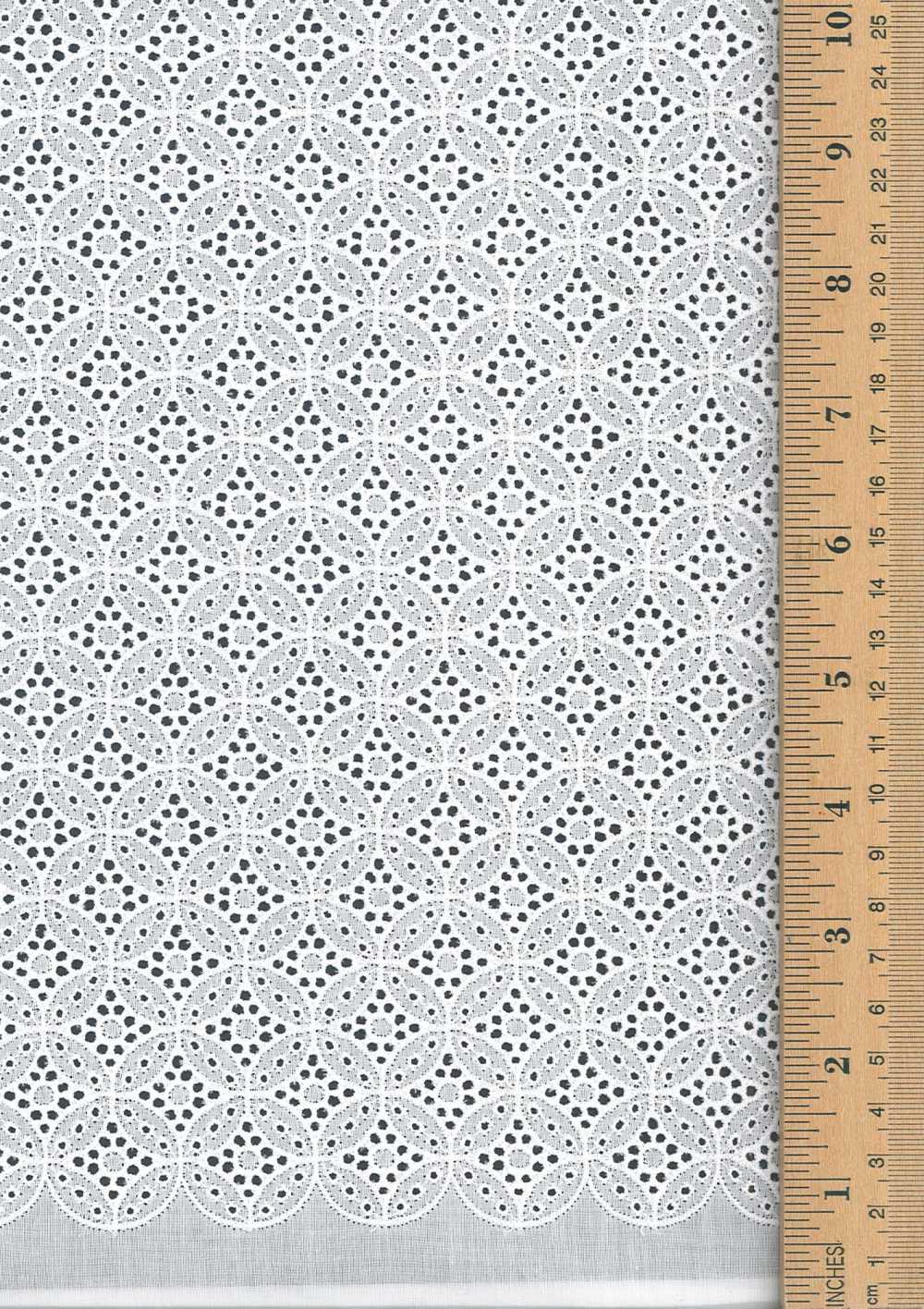 55537 Dentelle De Coton Large Largeur[Fabrication De Textile] Floria