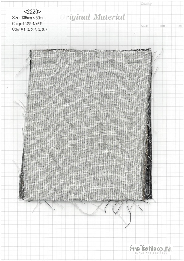 2220 Gobelet Rayé En Lin[Fabrication De Textile] Textile Fin