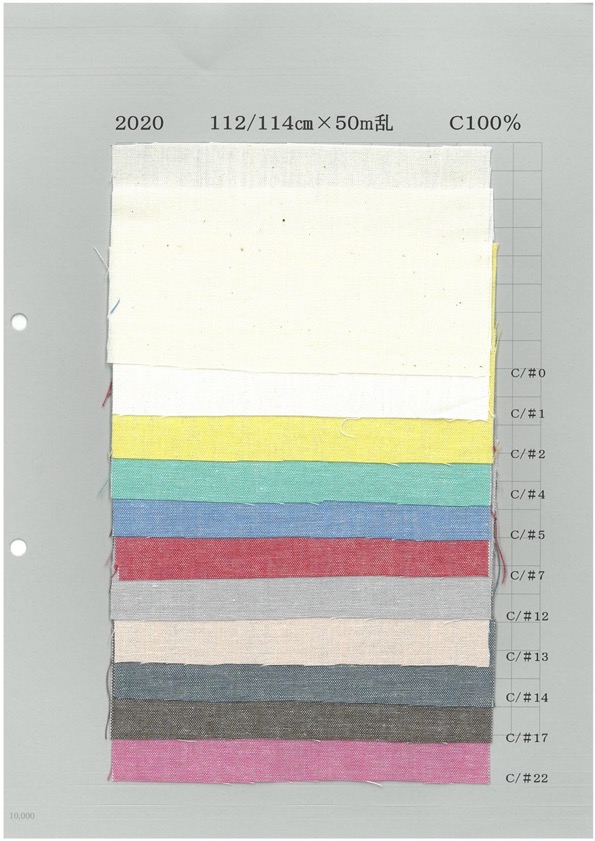 2020 Couleur Chambray 20/1 Résistant à La Décoloration[Fabrication De Textile] Textile Yoshiwa