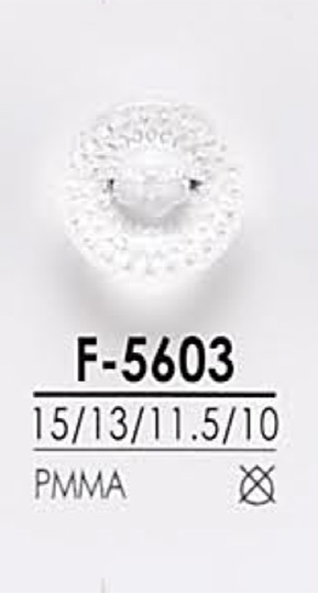 F5603 Bouton Taille Diamant IRIS