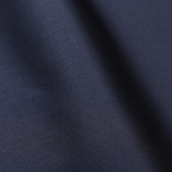 107 Made In Japan Tissage Mixte Etiquette Châle Double Face Soie Bleu Foncé[Textile] Yamamoto(EXCY)