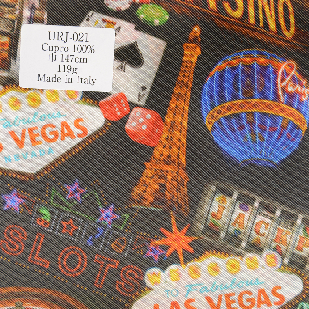 URJ-021 Fabriqué En Italie Doublure 100% Imprimée Cupra Casino Series Las Vegas Edition[Garniture] SDC