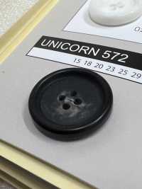 UNICORN572 [Style Buffalo] Bouton 4 Trous Avec Bordure NITTO Button Sous-photo