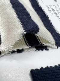 409 Rayures Horizontales Teintées En Jersey De Coton 20/2[Fabrication De Textile] VANCET Sous-photo