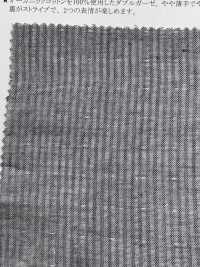 14255 Double Gaze De Coton Bio 60s Teint En Fil[Fabrication De Textile] SUNWELL Sous-photo
