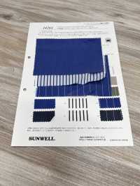 14261 Coton Teint En Fil / Nylon Stretch Chambray &amp; Rayures[Fabrication De Textile] SUNWELL Sous-photo