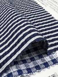 12838 Mélange De Coton Seersucker En Tricot (Tissu Coolmax)[Fabrication De Textile] SUNWELL Sous-photo