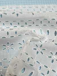 26023-1 Dentelle De Coton AO Blanc Cassé[Fabrication De Textile] Kyowa Lace Sous-photo
