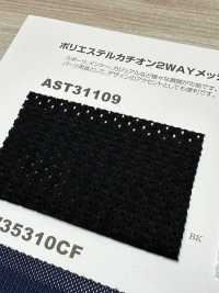 AST31109 Polyester Cation 2WAY Maille[Fabrication De Textile] Étirement Du Japon Sous-photo