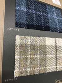 3-TRT084 HARRIS Harris Tweed Tartan à Carreaux[Fabrication De Textile] Takisada Nagoya Sous-photo
