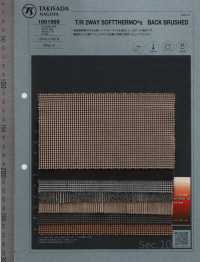 1061969 T/R Soft Thermo Pied De Poule/carreaux[Fabrication De Textile] Takisada Nagoya Sous-photo