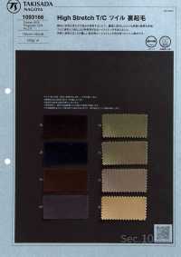 1093166 Dos Pelucheux En Sergé T/C Hautement Extensible[Fabrication De Textile] Takisada Nagoya Sous-photo