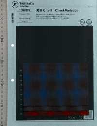 1084976 Variation De Carreaux De Sergé Teint En Fil[Fabrication De Textile] Takisada Nagoya Sous-photo