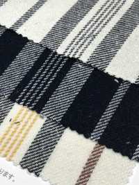 AN-9295 Coton Soie Nep Stripe[Fabrication De Textile] ARINOBE CO., LTD. Sous-photo