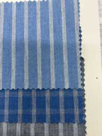 A-1739 Haut Chiné à Rayures Et Carreaux[Fabrication De Textile] ARINOBE CO., LTD. Sous-photo