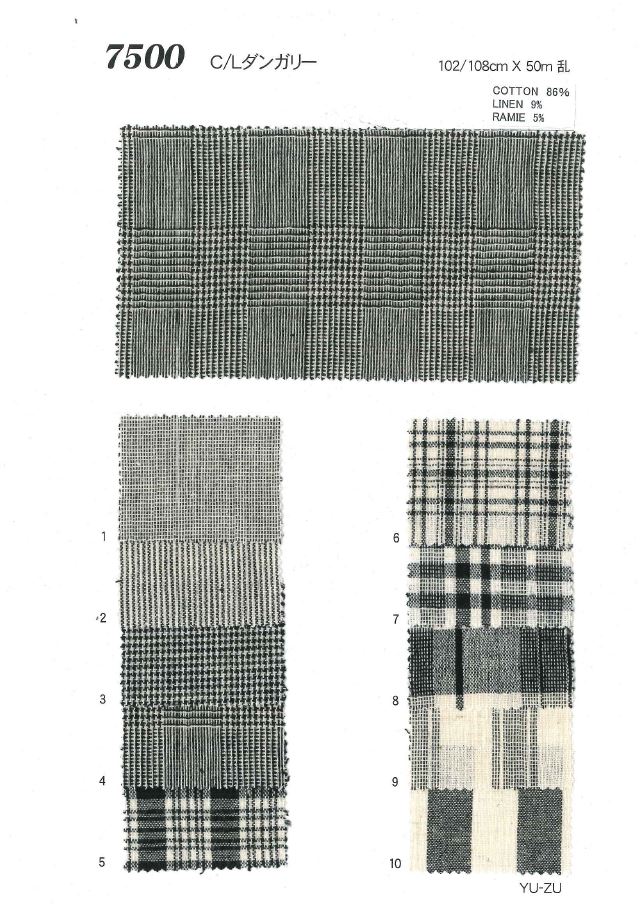7500 Salopette En Lin[Fabrication De Textile] Ueyama Textile