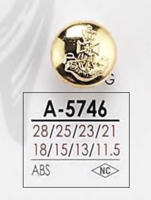 A5746 Pied D'anneau Rectangulaire En Résine ABS Et Bouton Brillant IRIS