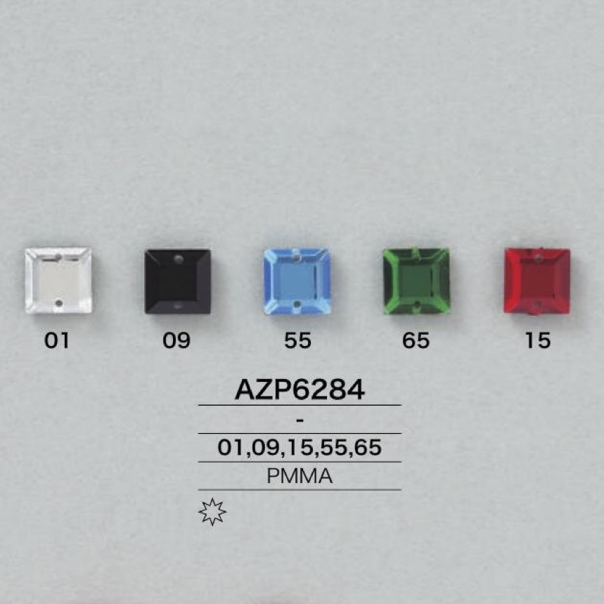AZP6284 Pièces De Couture En Résine Acrylique[Autres articles divers] IRIS