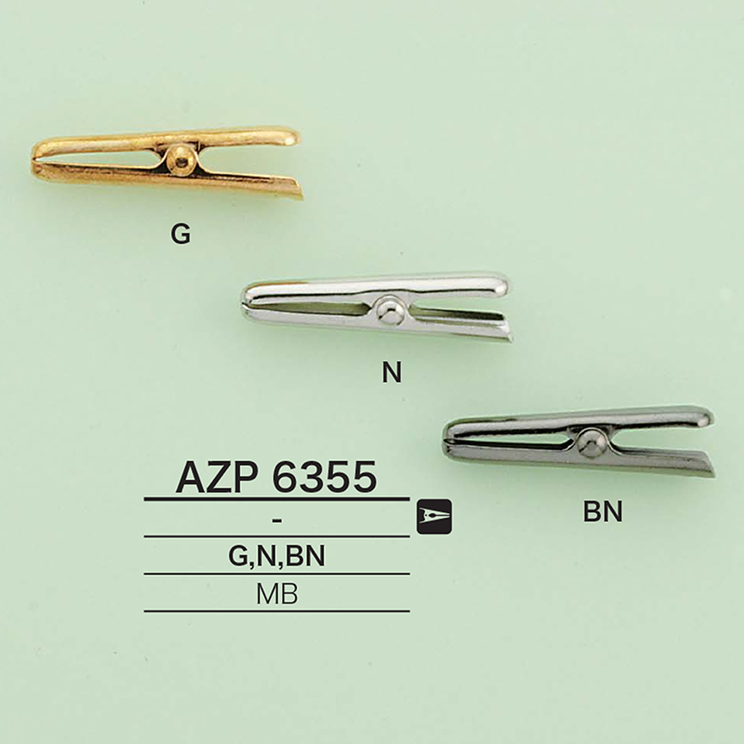 AZP6355 Robe Bretelle Clip[Marchandises Diverses Et Autres] IRIS