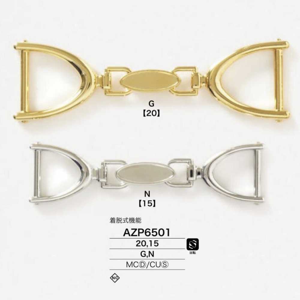 AZP6501 Quincaillerie Moulée Sous Pression/à Ressort[Boucles et anneaux] IRIS