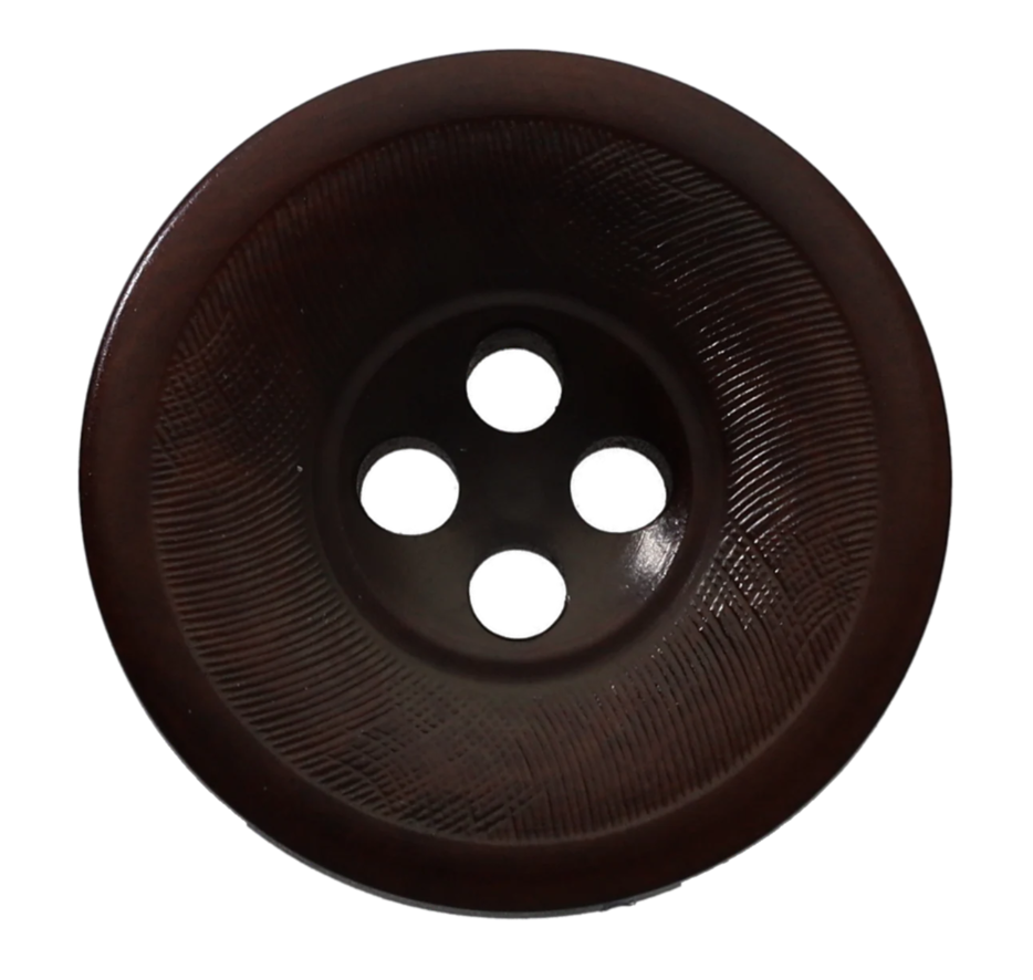 CARRERA1 [vraie Noix] Bouton Brillant Koutoku Button