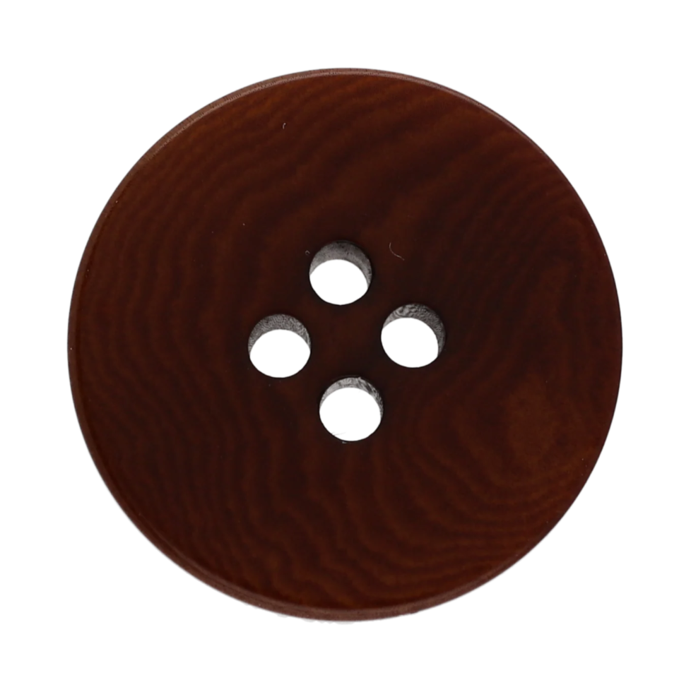 KN56 [vraie Noix] Bouton Brillant Koutoku Button