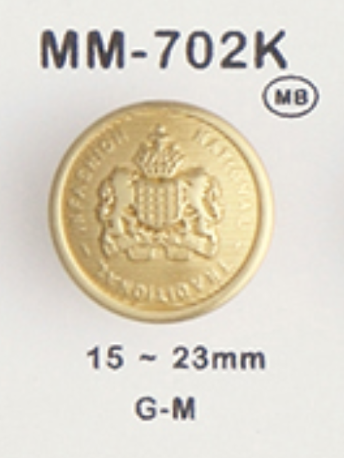 MM702K Bouton En Métal DAIYA BUTTON