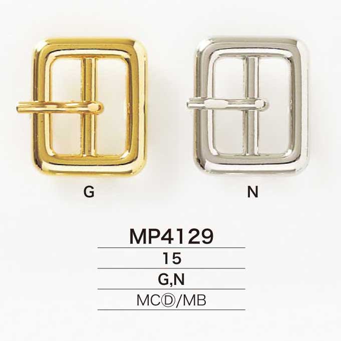 MP4129 Boucle De Type Traversant Moulée Sous Pression/laiton[Boucles Et Anneau]