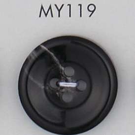 MY119 Bouton 4 Trous En Résine Polyester DAIYA BUTTON