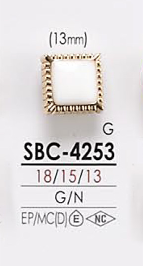 SBC4253 Bouton En Métal Pour La Teinture IRIS