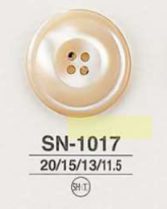 SN1017 Bouton 4 Trous Takase Shell