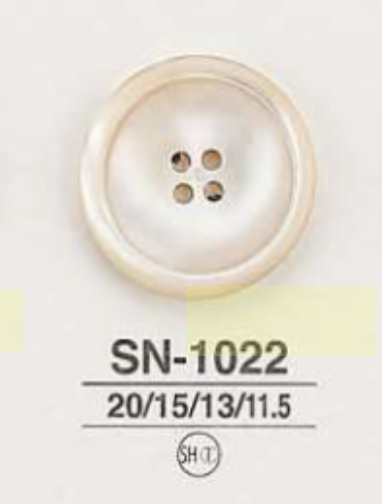 SN1022 Bouton 4 Trous Takase Shell