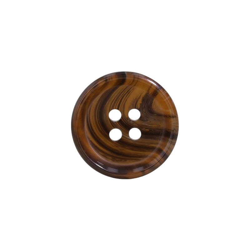 VGR2030 Bouton 4 Trous En Résine Polyester IRIS