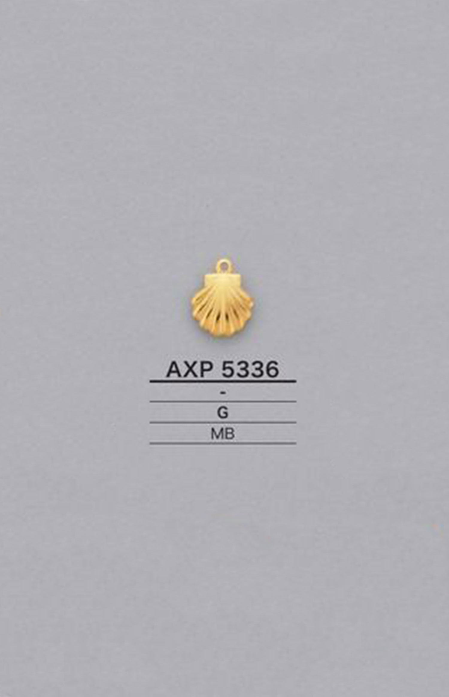 AXP5336 Pièces De Motif En Forme De Coquille[Marchandises Diverses Et Autres] IRIS
