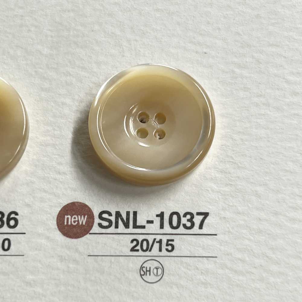 SNL1037 Matériau Naturel 4 Trous Shell Shell Shell Button[Bouton] IRIS