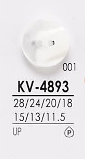 KV4893 Bouton De Chemise Pour La Teinture IRIS