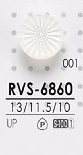 RVS6860 Bouton De Polyester Pour La Teinture IRIS