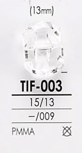 TIF003 Bouton Taille Diamant IRIS